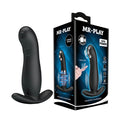 MR PLAY Prostate Massager - Black USB Rechargeable Prostate Massager with Flicking Tip - BI-040053-MR