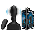 MR PLAY Inflatable Anal Plug - Black USB Rechargeable Inflatable Anal Plug with Wireless Remote - BI-040066W-MR