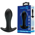 Party Up KEITH Vibrating Plug - Black 10.5 cm USB Rechargeable Vibrating Butt Plug - BI-040067-PU