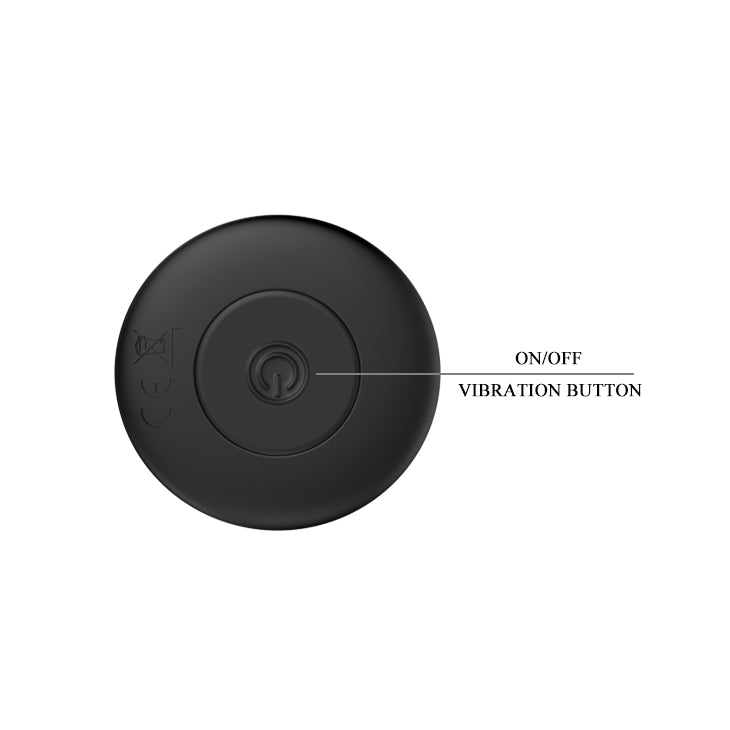 MR PLAY Vibrating Anal Plug - Black 12.8 cm USB Rechargeable Vibrating Butt Plug - BI-040082-MR