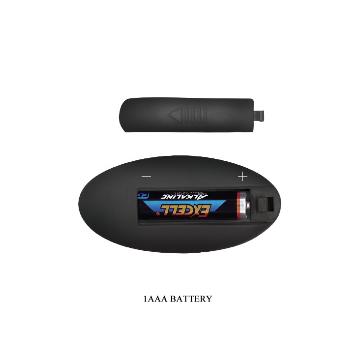 MR PLAY Powerful Vibrating Anal Plug - Black 12.4 cm USB Rechargeable Vibrating Anal Plug with Remote - BI-040085W-MR