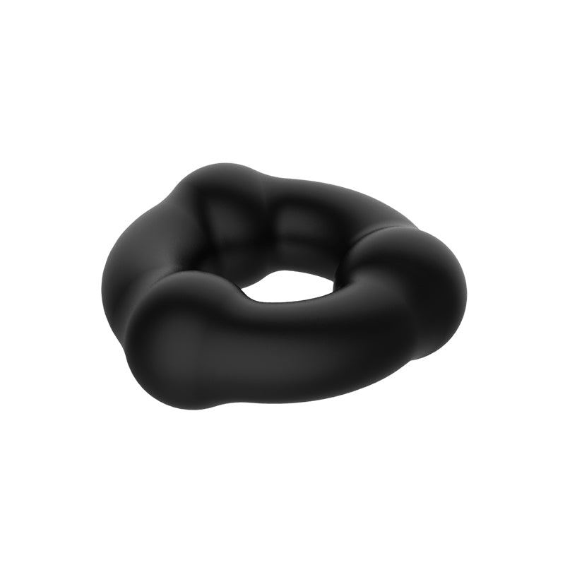 CRAZY BULL Beaded Cock Ring - Black Cock Ring - BI-210183