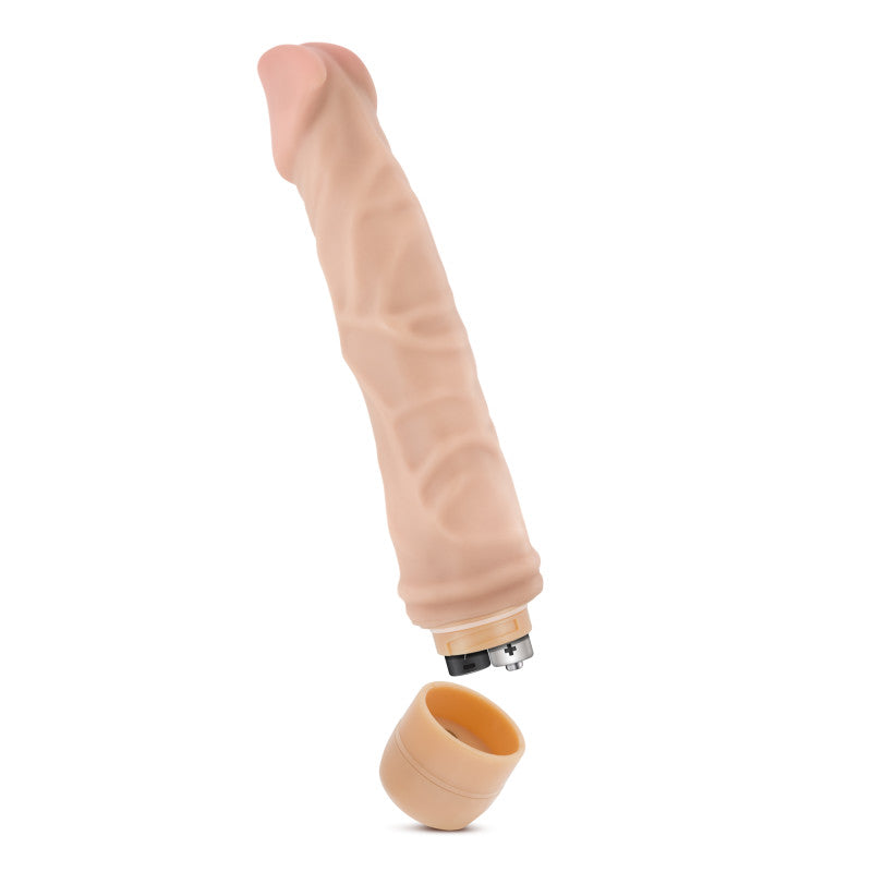 Dr. Skin Cock Vibe 6 - 8.5'' Cock - Flesh 21.6 cm Vibrating Dong - BL-11313