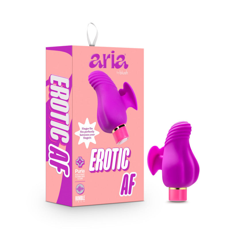 Aria Erotic AF - Plum USB Rechargeable Stimulator - BL-12251