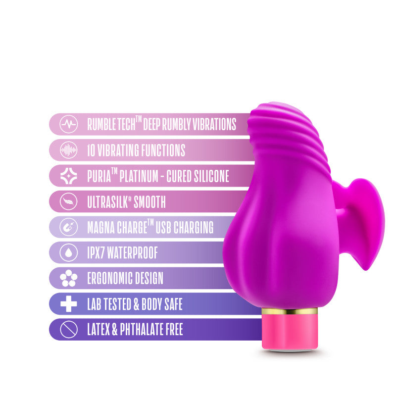Aria Erotic AF - Plum USB Rechargeable Stimulator - BL-12251