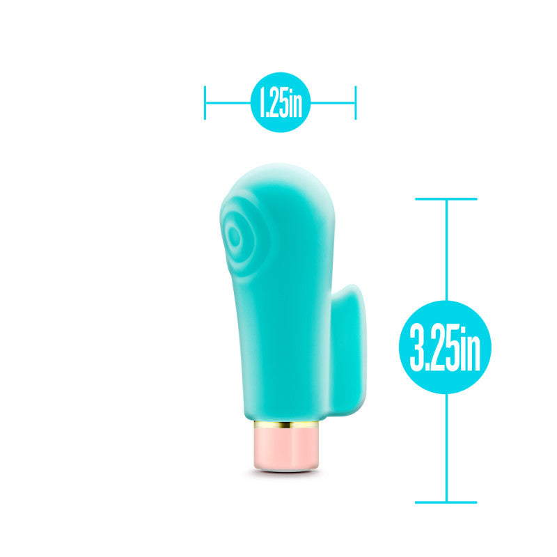 Aria Sensual AF - Teal USB Rechargeable Stimulator - BL-12422
