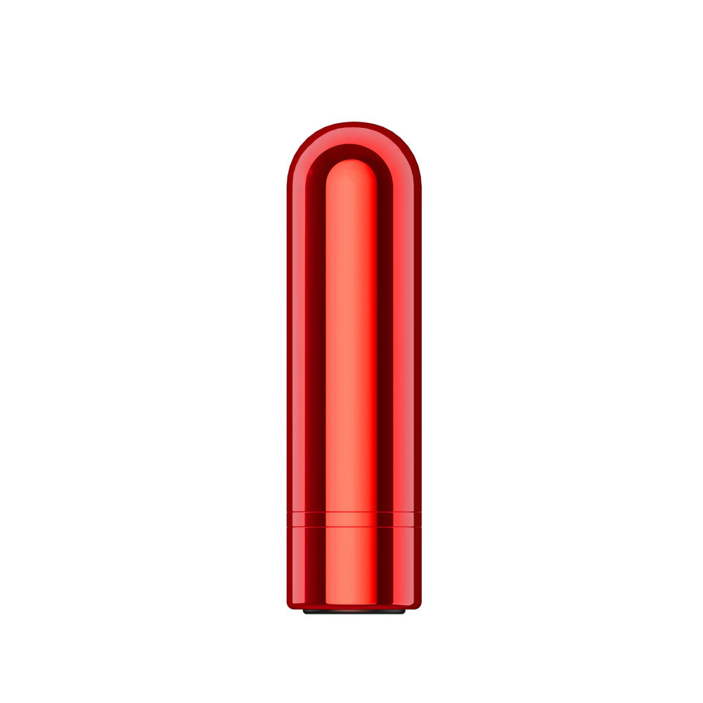Kool Vibes - Rechargeable Mini Bullet - Cherry - Red 6.4 cm USB Rechargeable Bullet - BL-14308