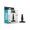 Anal Adventures Basic Anal Plug - Small - Black 10.8 cm Butt Plug - BL-18615