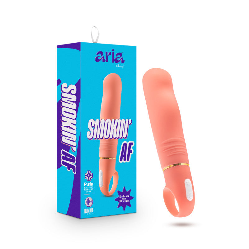 Aria Smokin' AF - Coral 15.2 cm Vibrator - BL-21700