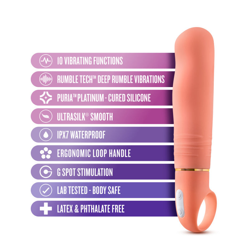 Aria Smokin' AF - Coral 15.2 cm Vibrator - BL-21700