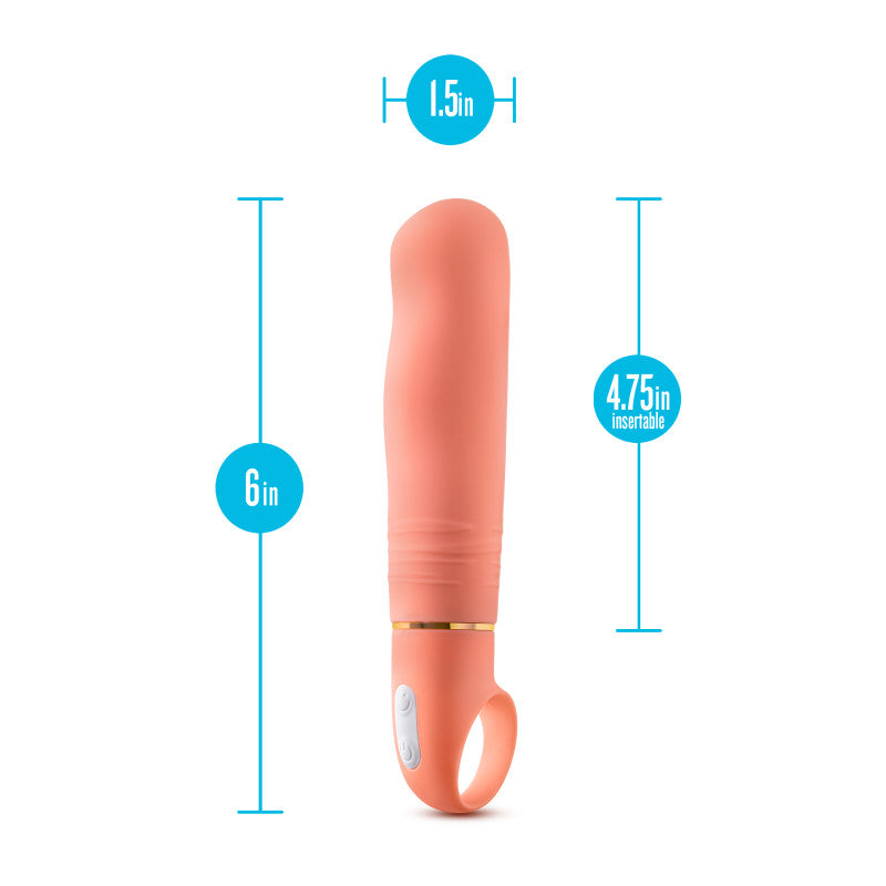 Aria Smokin' AF - Coral 15.2 cm Vibrator - BL-21700