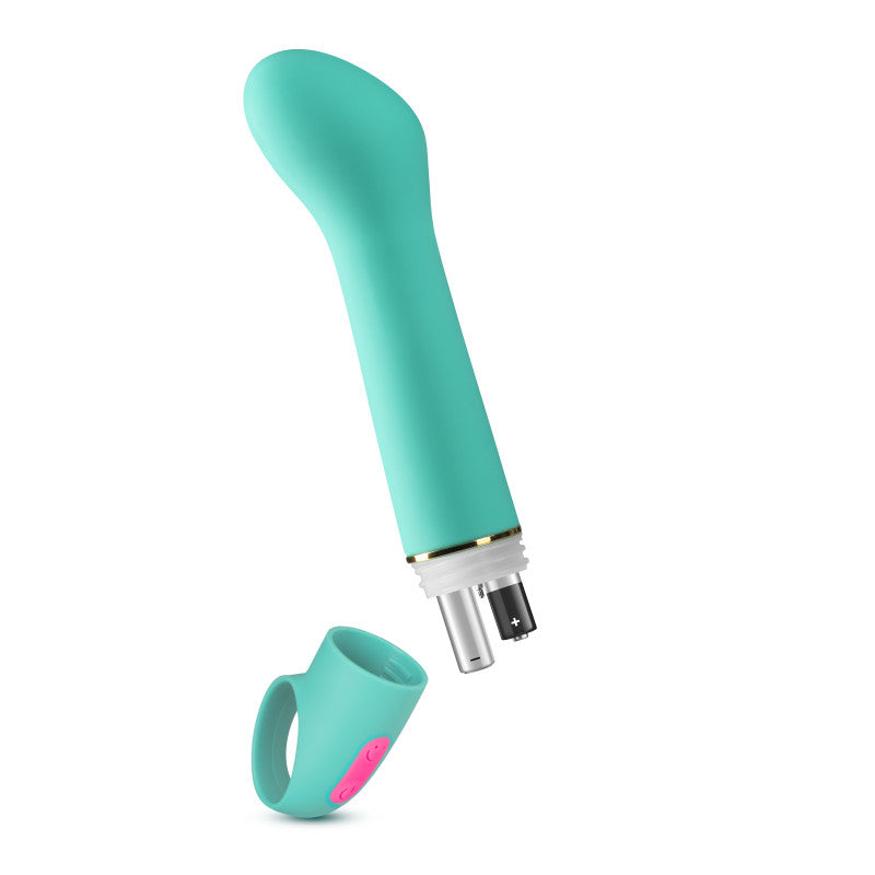 Aria Flirty AF - Teal 16.5 cm Vibrator - BL-21922