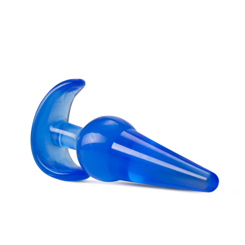B Yours Large Anal Plug - Blue 12.2 cm Butt Plug - BL-24212
