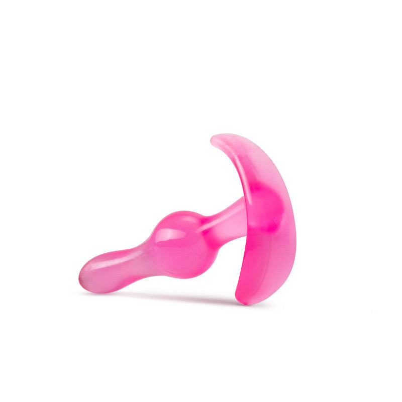 B Yours Curvy Anal Plug - Pink 8.9 cm Butt Plug - BL-24510
