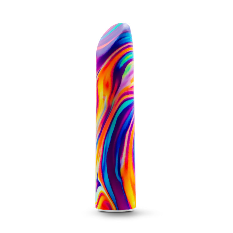 Limited Addiction Psyche - Power Vibe - Rainbow 10.2 cm USB Rechargeable Bulet - BL-27511