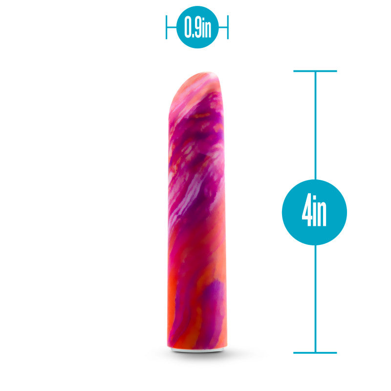 Limited Addiction Fiery - Power Vibe - Coral 10.2 cm USB Rechargeable Bullet - BL-27518