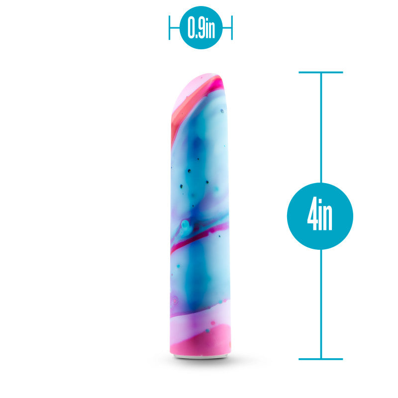 Limited Addiction Fascinate - Power Vibe - Peach 10.2 cm USB Rechargeable Bullet - BL-27519