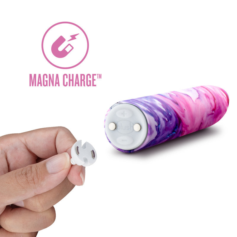 Limited Addiction Entangle - Power Vibe - Lilac 10.2 cm USB Rechargeable Bullet - BL-27540