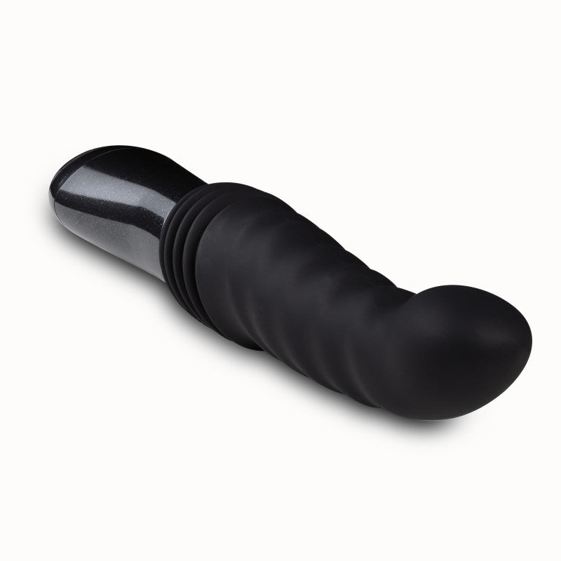 Temptasia Lazarus Thrusting Dildo - Black 25.4 cm USB Rechargeable Thrusting Dildo - BL-29985