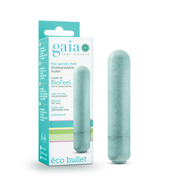 Gaia Eco Bullet - Aqua Blue 8.9 cm (3.5'') Bullet - BL-82902