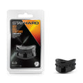 Stay Hard Beef Ball Stretcher - Black 3.8 cm Ball Stretcher Ring - BL-93325