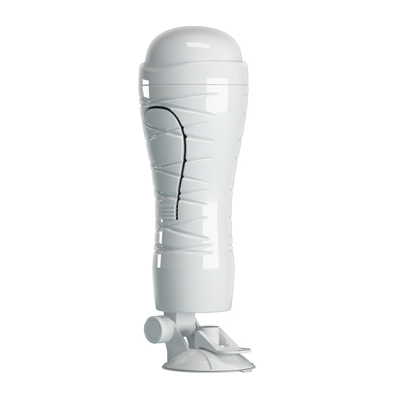 CRAZY BULL Flora Stroker - Flesh Squeezable Vagina Stroker with Suction Base - BM-00900T48N