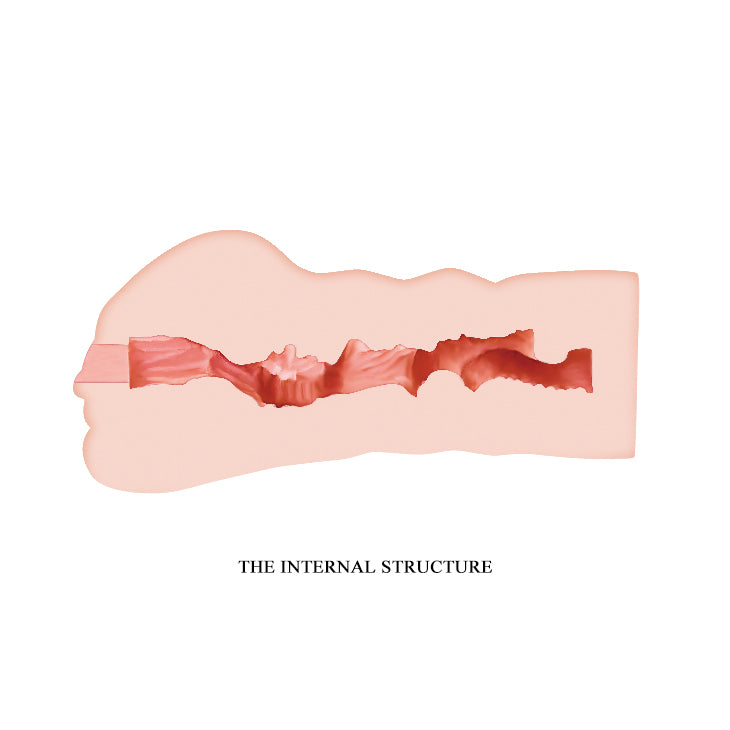 CRAZY BULL MAVIS Vagina Stroker - Flesh Vagina Stroker - BM-009154U