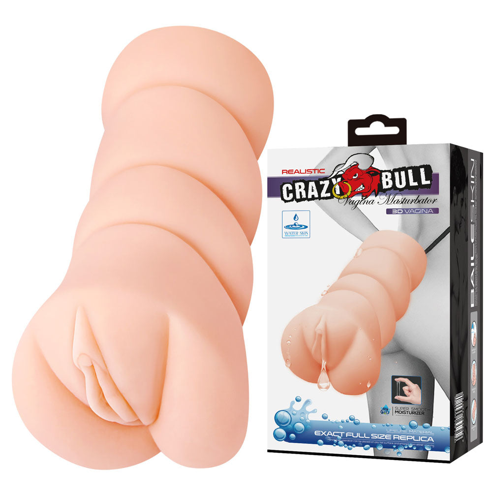 CRAZY BULL Vagina Stroker - Flesh Vagina Stroker - BM-009196K
