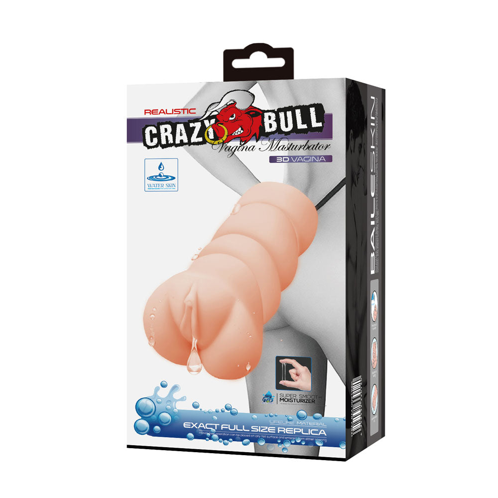 CRAZY BULL Vagina Stroker - Flesh Vagina Stroker - BM-009196K