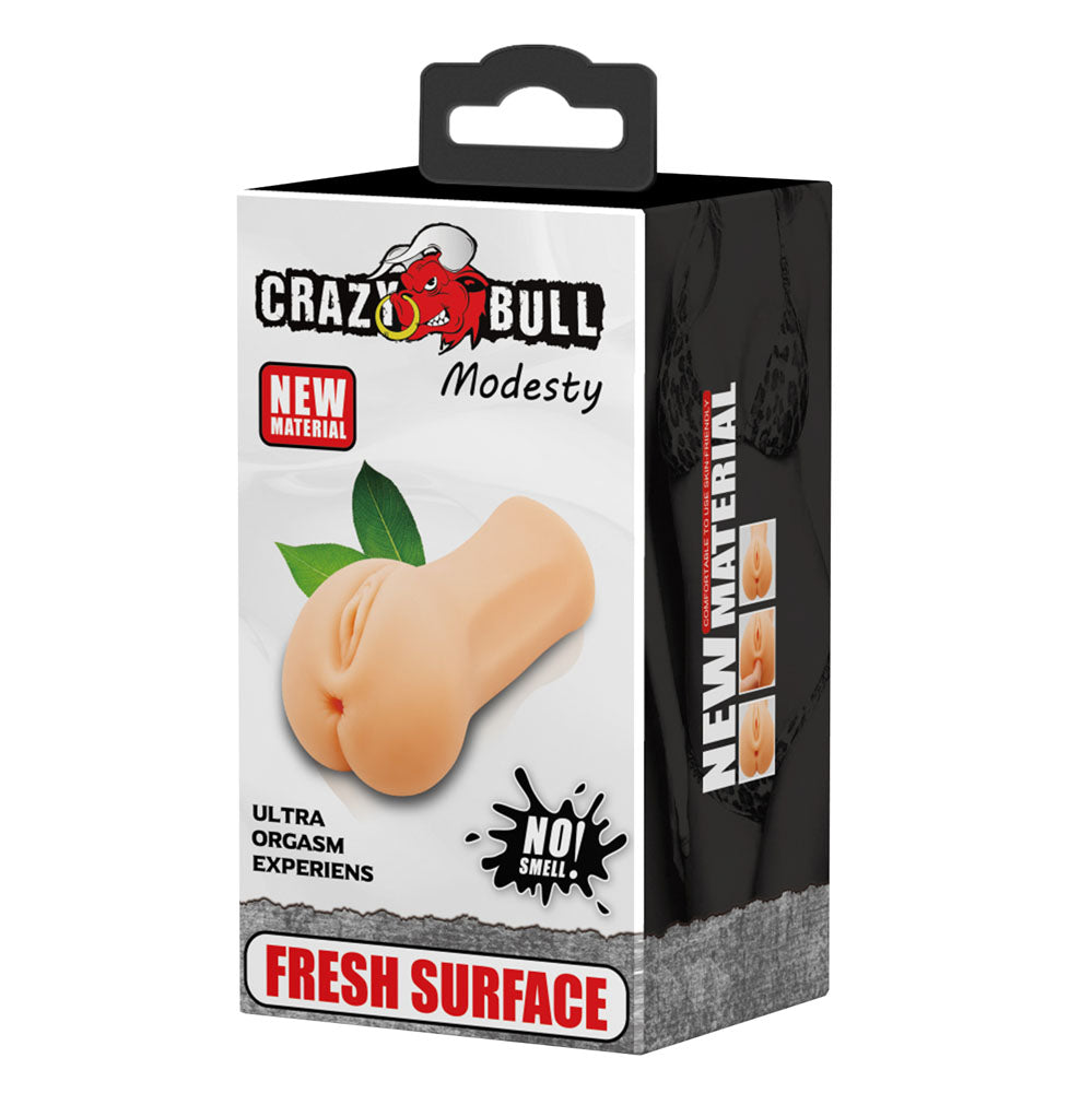 CRAZY BULL MODESTY Vagina Stroker - Flesh Vagina Stroker - BM-009219U