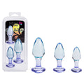 Maia BUTTIES - Clear Butt Plugs - Set of 3 Sizes - BO-23-014