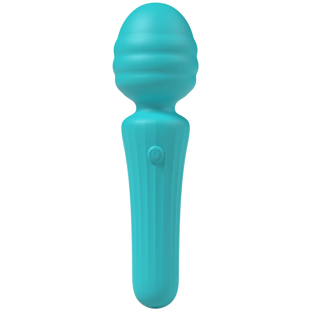 Party Up DUUNA - Teal - Teal 16.9 cm USB Rechargeable Massage Wand - BP-W00003-1