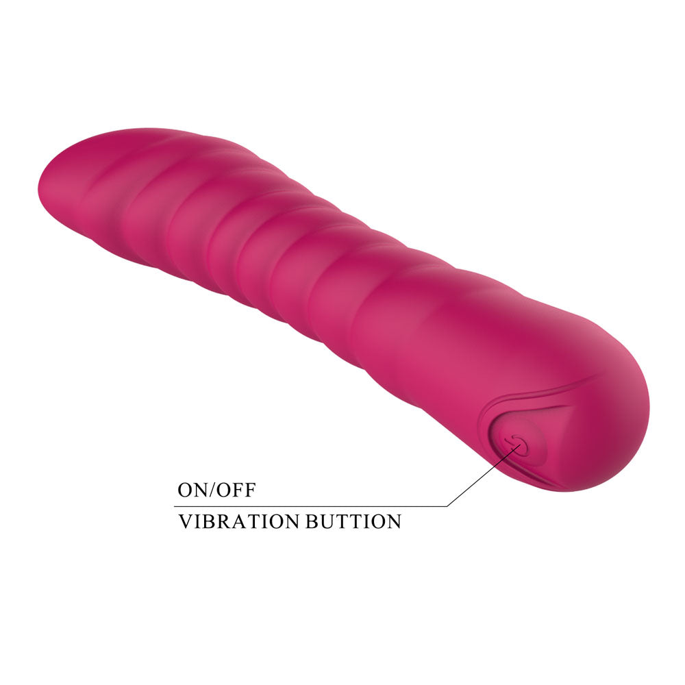 Party Up JAYLEI - Pink - Pink 14.6 cm USB Rechargeable Vibrator - BP-W00005