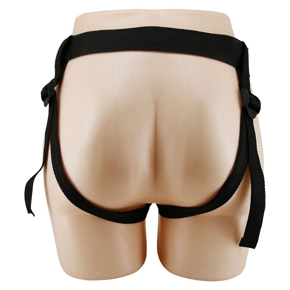 Party Up NICK Strap-On Harness - Black Adjustable Strap-On Harness (No Probe Included) - BW-022097-PU
