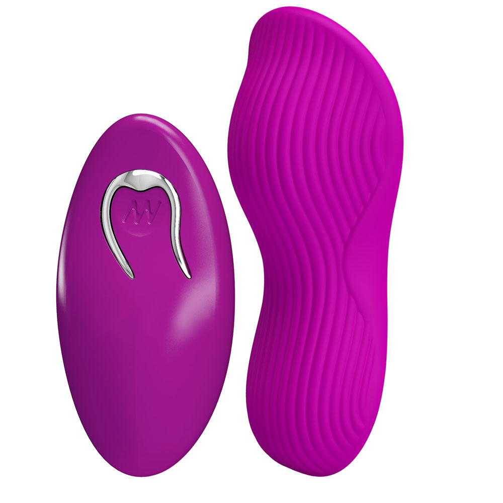 Party Up MICHAEL Panty Vibe - Pink - Pink USB Rechargeable Panty Vibrator with Wireless Remote Control - BW-022100W-PU