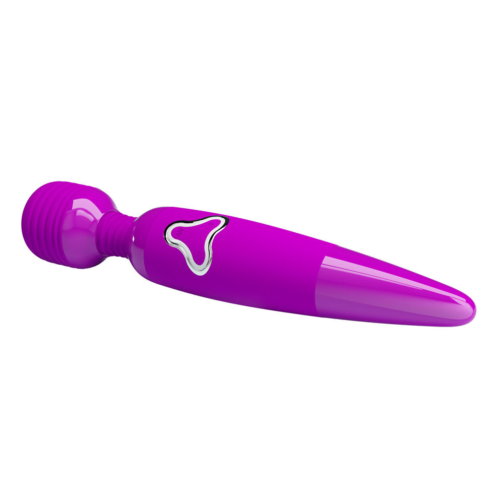 Party Up BRUCE Wand - Pink - Pink 25 cm USB Rechargeable Massage Wand - BW-055010-PU
