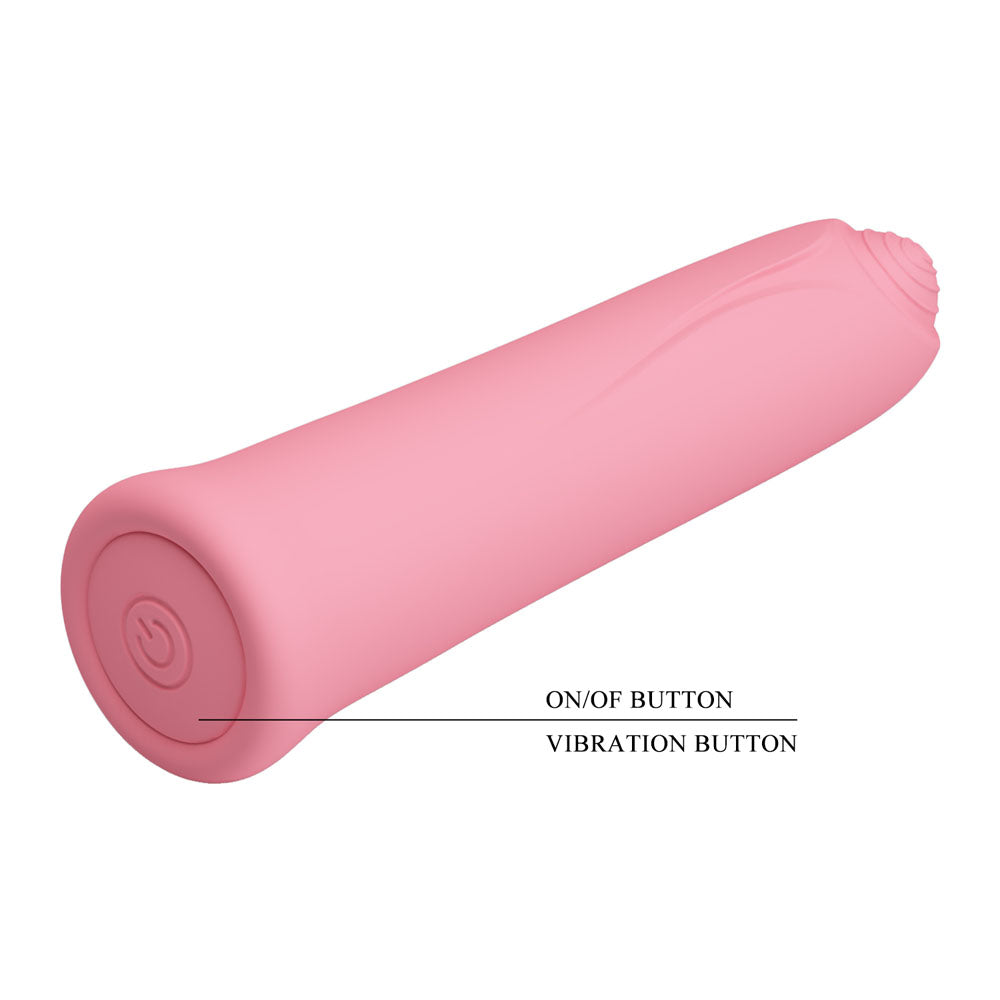 Party Up EDISON Bullet - Pink - Pink 10.3 cm USB Rechargeable Bullet - BW-500008-1-PU