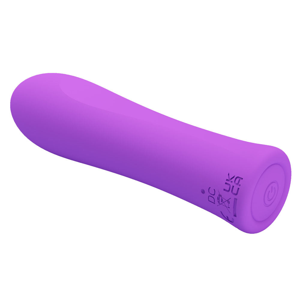 Party Up GARY Bullet - Purple - Purple 10.2 cm USB Rechargeable Bullet - BW-500018-2-PU
