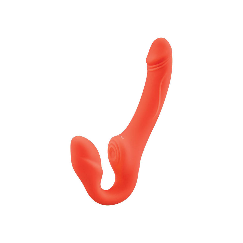 Bodywand ID Access Strapless Strap-On - Orange 15.2 cm USB Rechargeable Strapless Strap-On - BW223