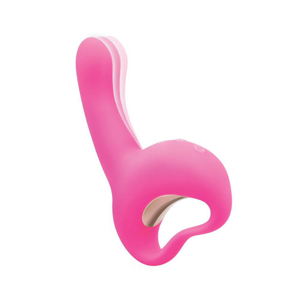 Bodywand G-Play Ultimate Come Hither Squirt Master - Pink 19 cm USB Rechargeable Vibrator - BW806