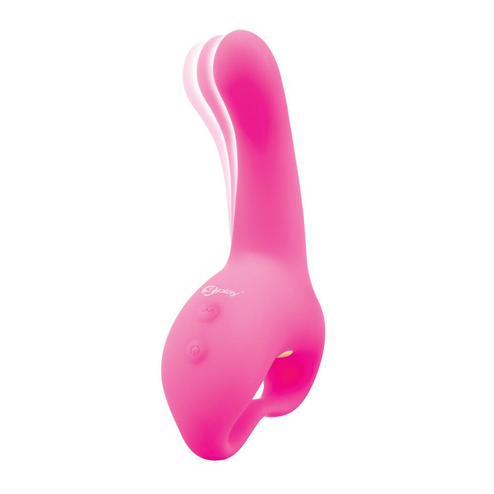 Bodywand G-Play Ultimate Come Hither Squirt Master - Pink 19 cm USB Rechargeable Vibrator - BW806