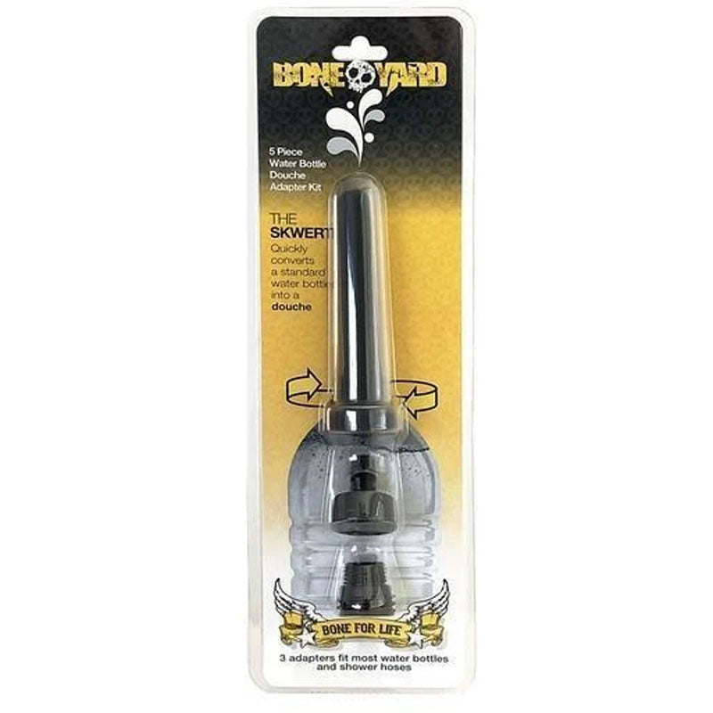 Boneyard The Skwert - 5 Piece Water Bottle Douche Adapter Kit - BY0400