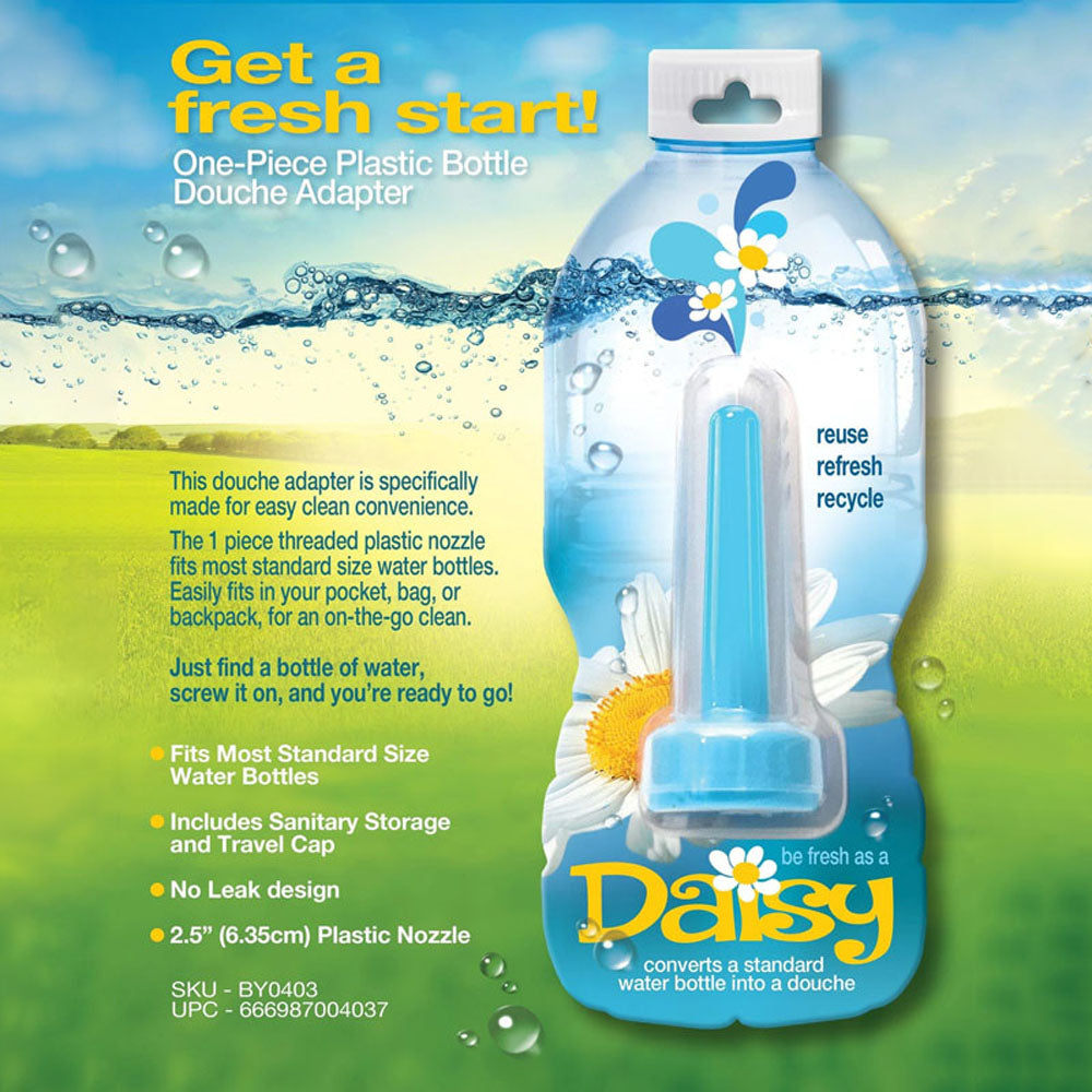 Skwert Daisy Douche - Blue Douche Nozzle for Water Bottles - BY0403