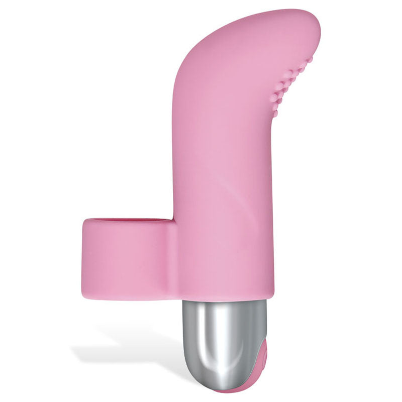 Adam & Eve Silicone Rechargeable Finger Vibe - Pink USB Rechargeable Finger Stimulator - C221 6200