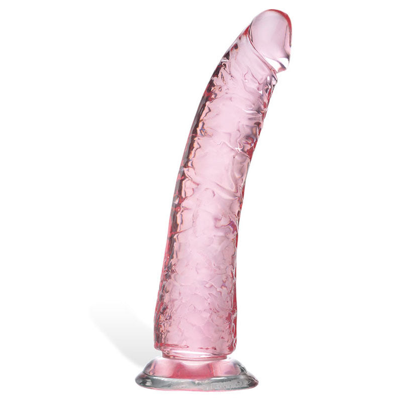 Adam & Eve Pink Jelly Realistic Dildo - Pink 21 cm (8'') Dong - C249 6200