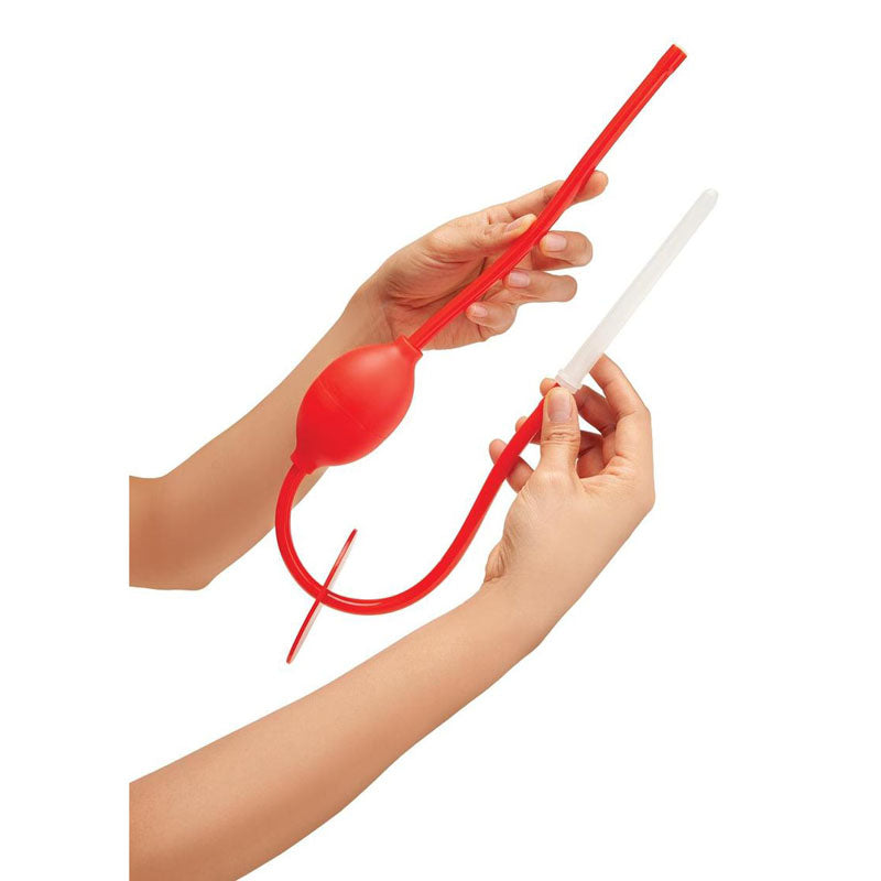 CleanScene 5 Piece Higginson Anal Douche Set - Includes Free Travel Douche Included - CS106