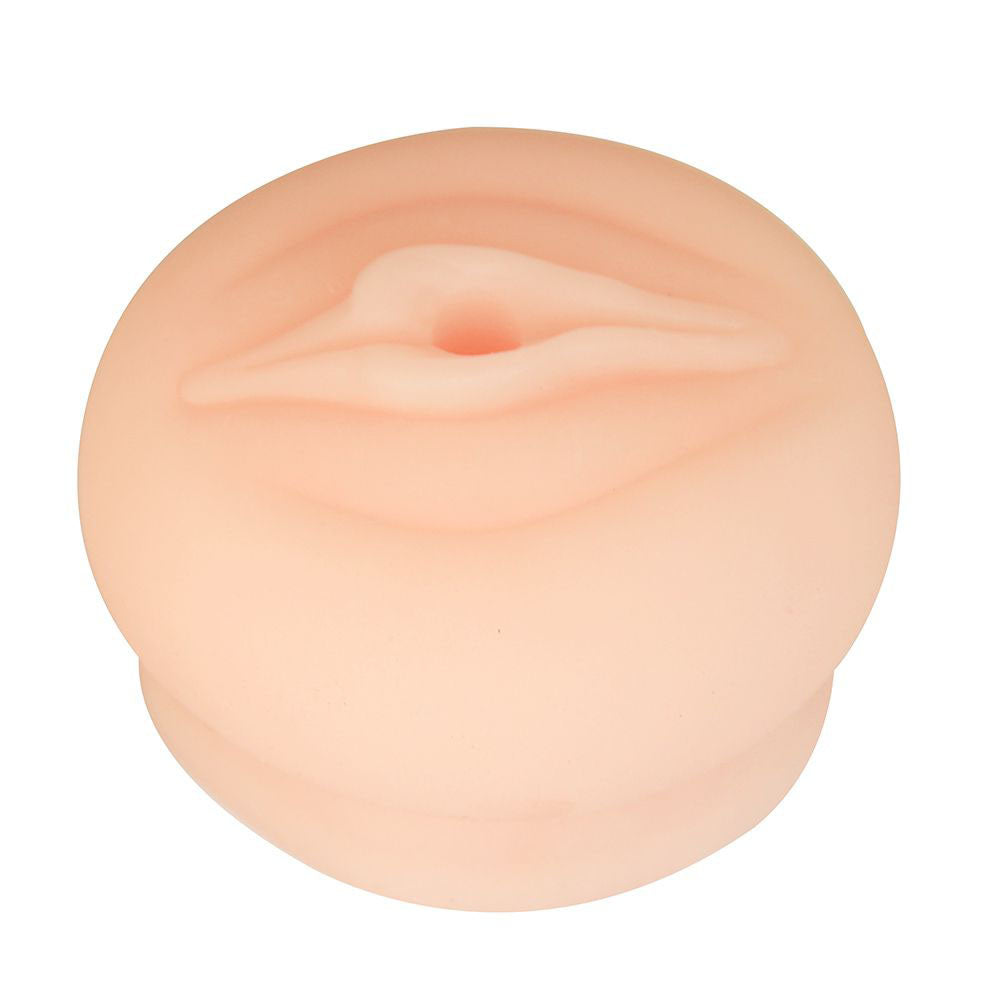 LuvPump ComFit Universal Pump Sleeve - Flesh - Flesh Vagina Universal Penis Pump Sleeve - DS02