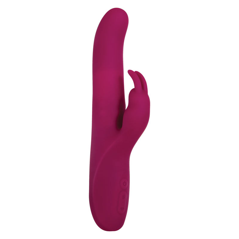 Adam & Eve Eve's Twirling Rabbit Thruster - Purple 24.1 cm USB Rechargeable Thrusting Rabbit Vibrator - E079 6800