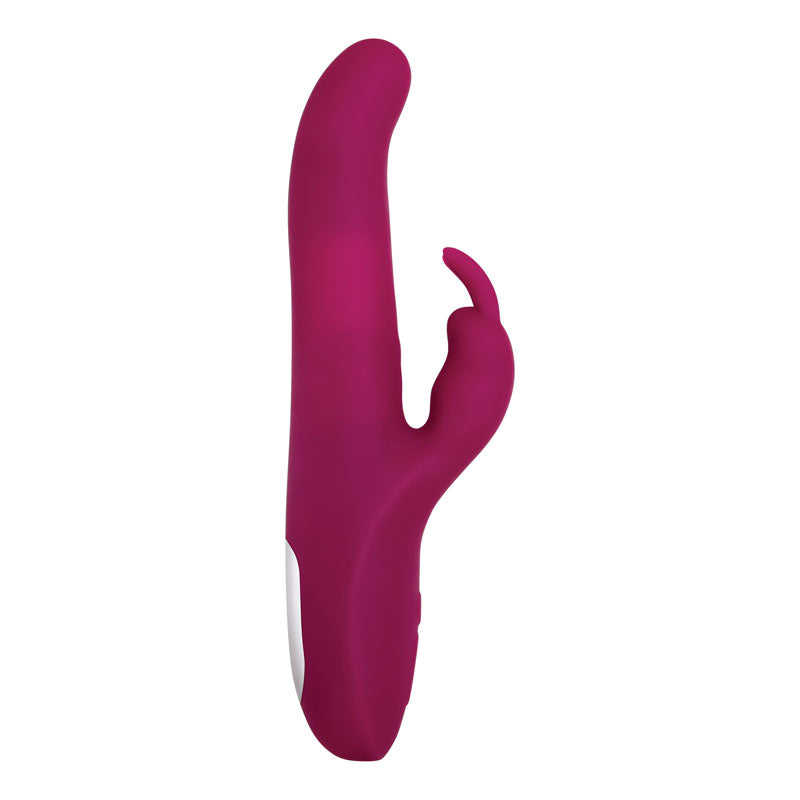 Adam & Eve Eve's Twirling Rabbit Thruster - Purple 24.1 cm USB Rechargeable Thrusting Rabbit Vibrator - E079 6800