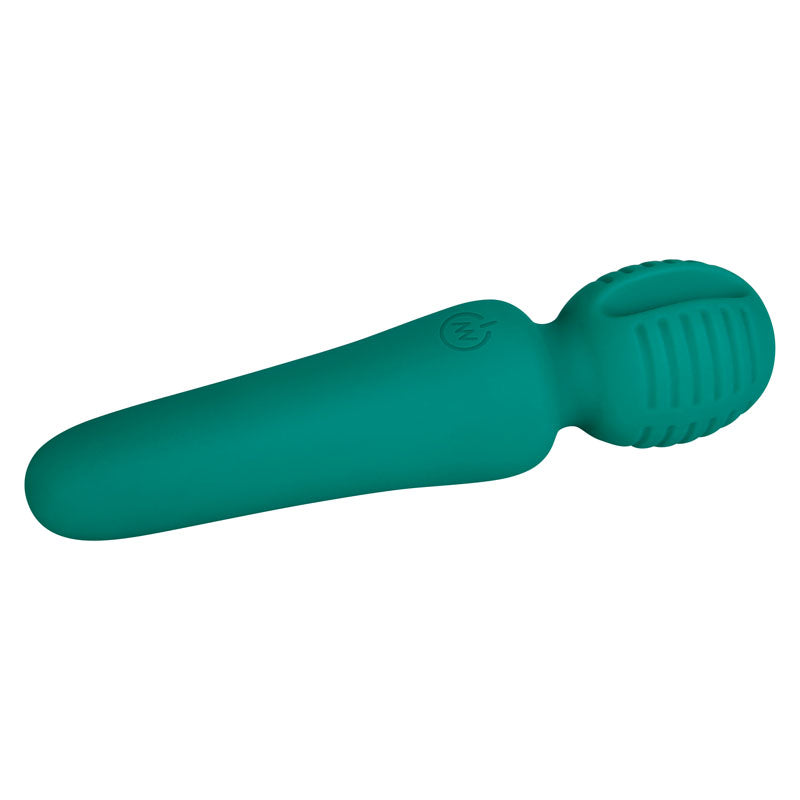 Adam & Eve Petite Private Pleasure Wand - Green 14.8 cm USB Rechargeable Massager Wand - E194 4500